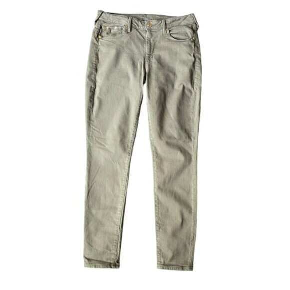 True Religion Jennie Curvy.Skinny Mid Rise  Casual -Blue denim Jeans. Size 30 - Picture 1 of 10